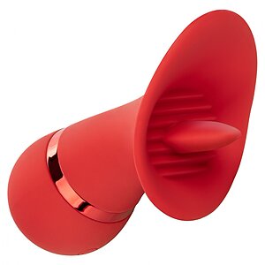 Vibrator Clitoris French Kiss Seducer Roșu