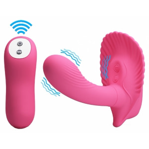 Vibrator Cochilia Dragostei Cu Telecomandă Roz pe Vibreaza.ro