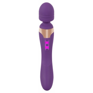 Vibrator Dublu Usor De Curatat Silicon