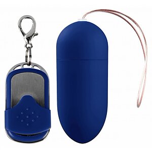 Vibrator Egg 10 Speed Remote Big Albastru pe Vibreaza.ro