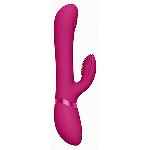 Vibrator Etsu Pulse Wave Punctul G Rabbit And Clitoral Roz pe Vibreaza.ro