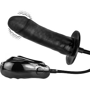 Vibrator Gonflabil Bigger Joy Negru