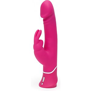 Vibrator Happy Rabbit Realistic Dual Density Roz pe Vibreaza.ro