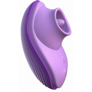 Vibrator Her Silicone Fun Tongue Mov pe Vibreaza.ro