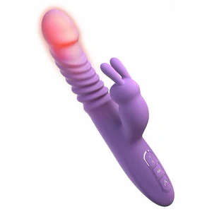 Vibrator Her Thrusting Silicone Rabbit Mov Vibrator Her Thrusting Silicone Rabbit Mov pe Vibreaza.ro