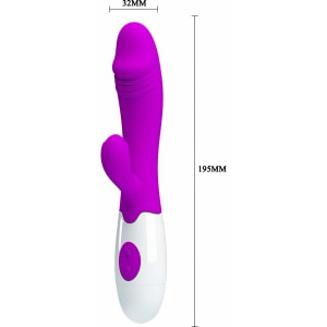 Vibrator Iepuraș Frumos Acțiune Rapidă Punctul G și Clitoris