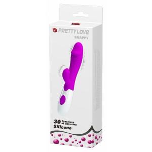 Vibrator Iepuraș Frumos Acțiune Rapidă Punctul G și Clitoris