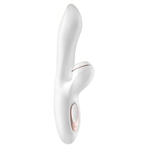 Vibrator Iepuraș Satisfyer Profesional Punctul G Alb Vibrator Iepuraș Satisfyer Profesional Punctul G Alb pe Vibreaza.ro