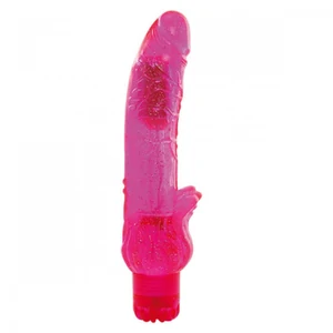 Vibrator Jammy Jelly Flame Glitter Roz Vibrator Jammy Jelly Flame Glitter Roz pe Vibreaza.ro