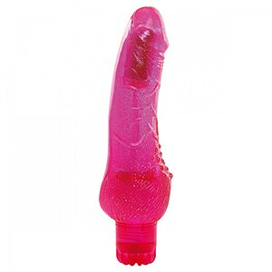 Vibrator Jammy Jelly Sharp Glitter Roz pe Vibreaza.ro