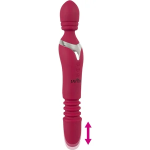 Vibrator Javida Warming And Thrusting Roșu Vibrator Javida Warming And Thrusting Roșu pe Vibreaza.ro