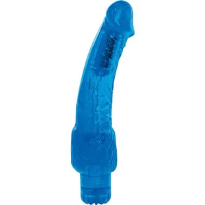 Vibrator Jelly Puzzling Glitter Albastru Vibrator Jelly Puzzling Glitter Albastru pe Vibreaza.ro