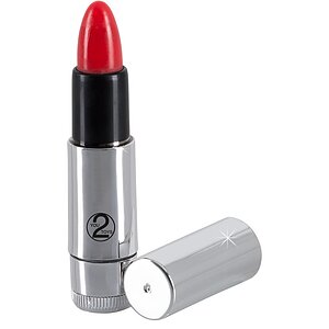Vibrator Kiss Me Lipstick Roșu pe Vibreaza.ro