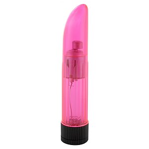 Vibrator Lady Finger Clear Roz pe Vibreaza.ro