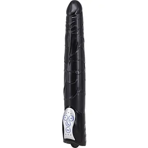 Vibrator Long John Negru pe Vibreaza.ro