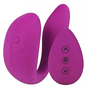 Vibrator O-Senzual Double Rush Mov pe Vibreaza.ro