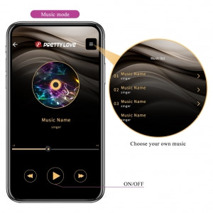 Vibrator Ou Pretty Love Catalina cu Control Prin Aplicație