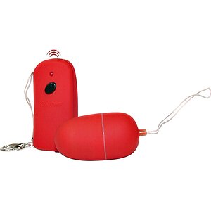 Vibrator-Ou Cu Telecomandă Bad Kitty Roșu pe Vibreaza.ro