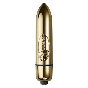 Vibrator Ou Glonț Champagne pentru Stimulare Clitoridiană