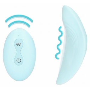 Vibrator Pentru Chiloți Loveline, Arctic Blue, 10 Moduri Albastru pe Vibreaza.ro