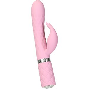 Vibrator Pillow Talk Lively Rabbit Roz pe Vibreaza.ro
