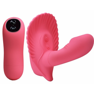 Vibrator Pretty Love Fancy Clamshell Roz pe Vibreaza.ro