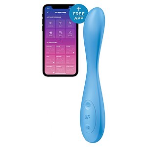Vibrator Punct G Flex 4 Albastru pe Vibreaza.ro