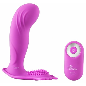 Vibrator Punct G Panty Sweet Smile Roz pe Vibreaza.ro