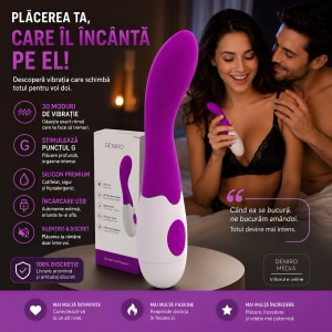 Vibrator Curbat Pretty Love Bishop pentru Punctul G Mov