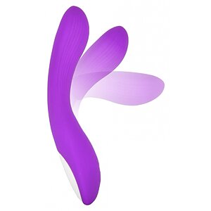 Vibrator Punctul G FLUX Silicone Bendable Mov pe Vibreaza.ro