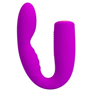 Vibrator Punctul G Pretty Love Quintion Mov pe Vibreaza.ro