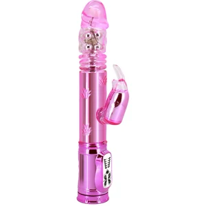 Vibrator Rabbit Bunny 29.5cm Roz Vibrator Rabbit Bunny 29.5cm Roz pe Vibreaza.ro