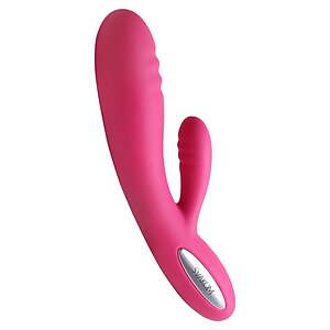 Vibrator Rabbit Cu Încălzire Svakom Adonis Roșu