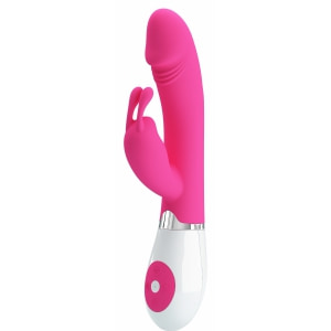 Vibrator Rabbit cu Voce Pretty Love Gene Roz pe Vibreaza.ro