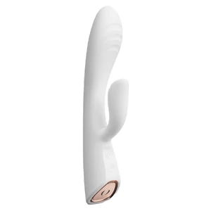 Vibrator Rabbit Dorcel Flexi Heating Alb pe Vibreaza.ro