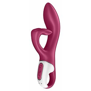 Vibrator Rabbit Embrace Me Rosu pe Vibreaza.ro