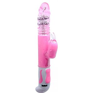 Vibrator Rabbit Fascination Roz pe Vibreaza.ro