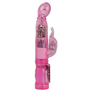 Vibrator Rabbit Happy Angel Roz pe Vibreaza.ro