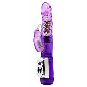 Vibrator Rabbit Cu Bile Rotative