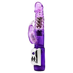 Vibrator Rabbit Persian Elite 23cm Mov pe Vibreaza.ro