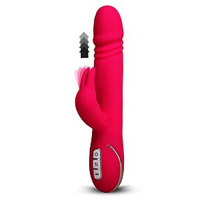 Vibrator Rabbit Skater Roz pe Vibreaza.ro