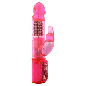 Vibrator Rabbitronic Ultra 7 Roz pe Vibreaza.ro