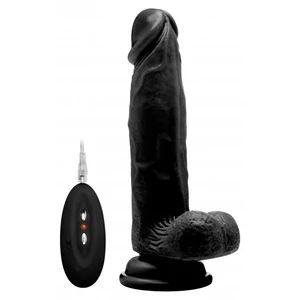 Vibrator Realistic Penis 20cm Negru Vibrator Realistic Penis 20cm Negru pe Vibreaza.ro