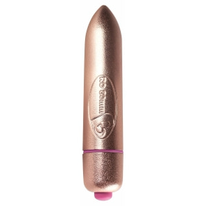 Vibrator Ro-80mm Precious Golden Passion Auriu pe Vibreaza.ro