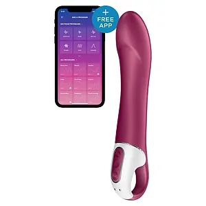 Vibrator Satisfyer Big Heat Vișiniu Vibrator Satisfyer Big Heat Vișiniu pe Vibreaza.ro