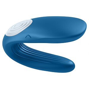 Vibrator Satisfyer Cuplu Partner Whale Albastru pe Vibreaza.ro