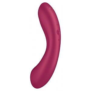 Vibrator Satisfyer Curvy Trinity 1 Roșu