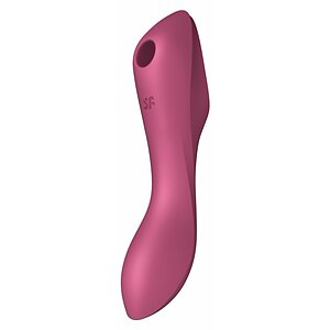 Vibrator Satisfyer Curvy Trinity 3 Roșu pe Vibreaza.ro