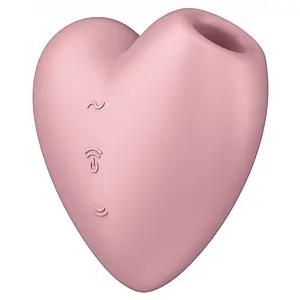 Vibrator Satisfyer Cutie Heart Roz pe Vibreaza.ro