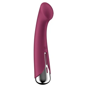 Vibrator Satisfyer Spinning G Roșu pe Vibreaza.ro